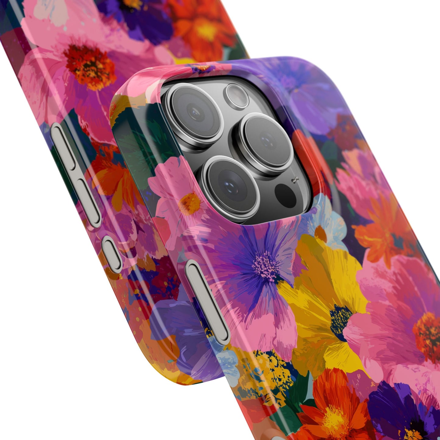 Painted Petals - Slim Phone Case