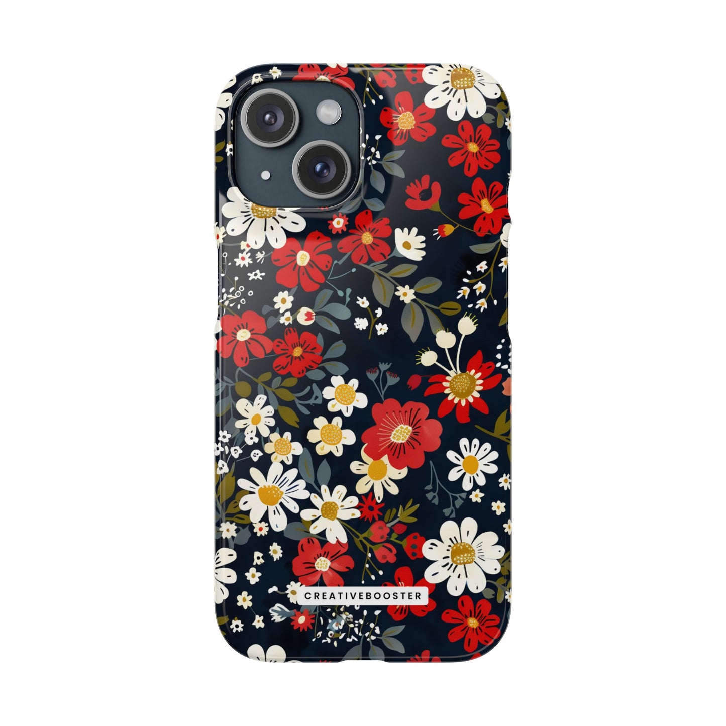 Retro Daisy - Slim Phone Case