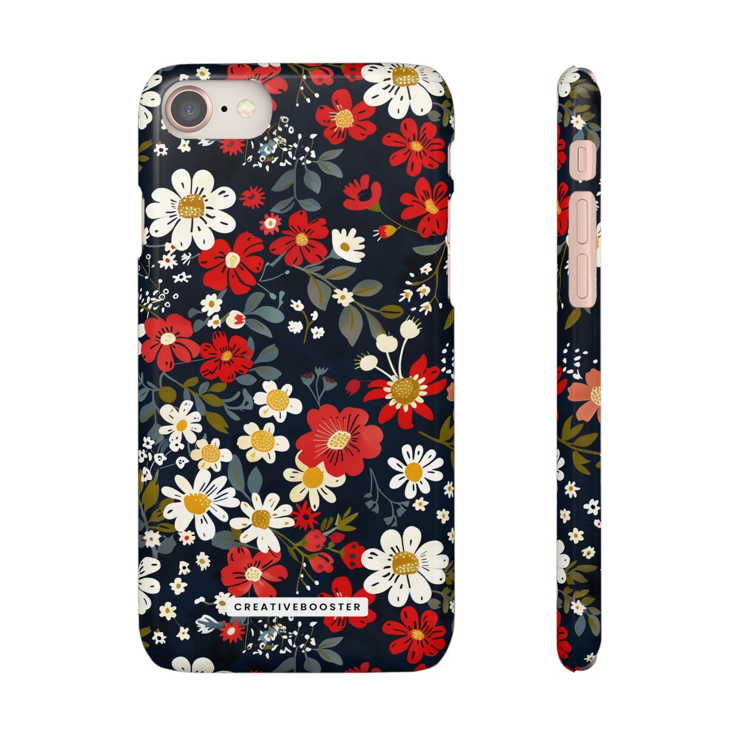 Retro Daisy - Slim Phone Case