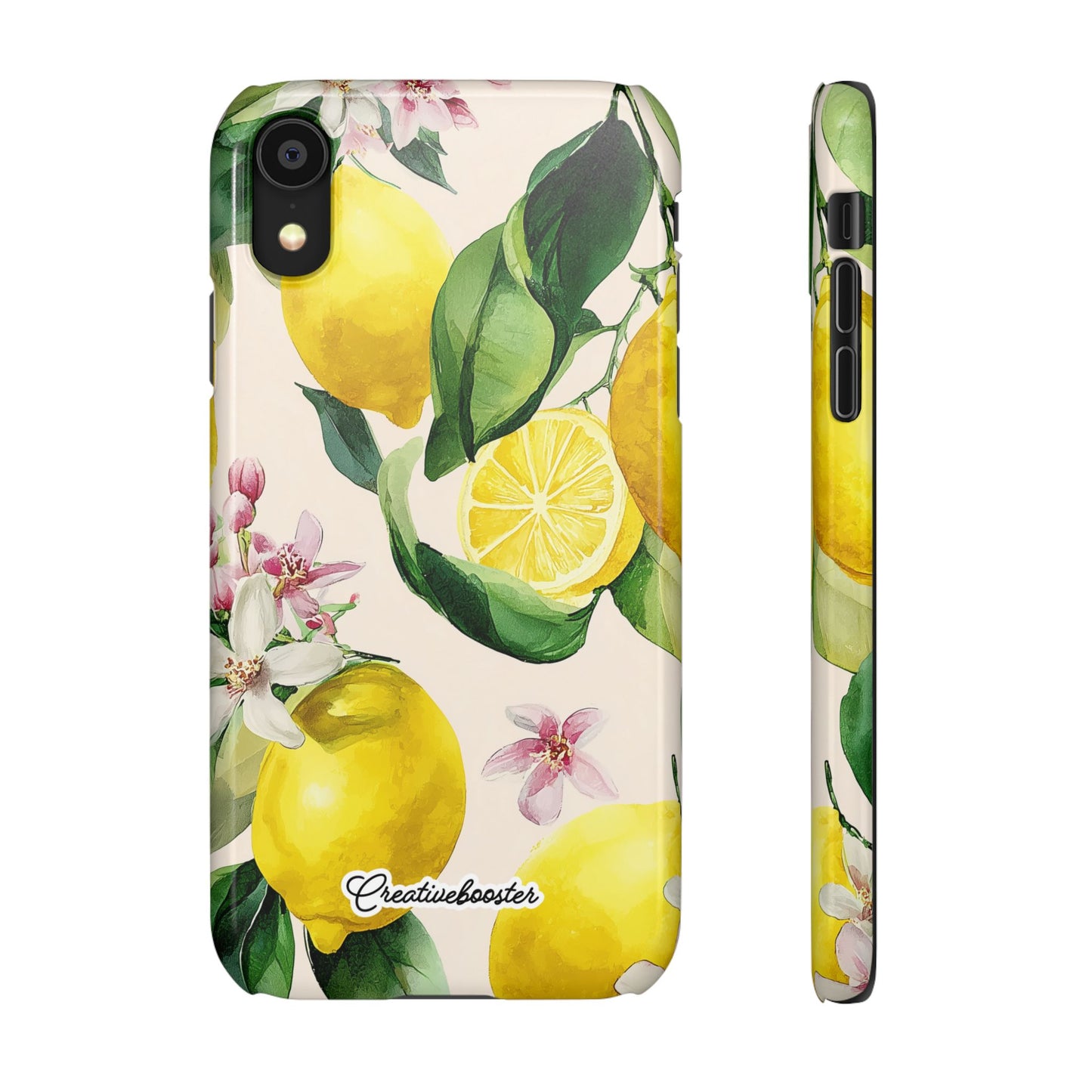 Lemon Blossom - Slim Phone Case