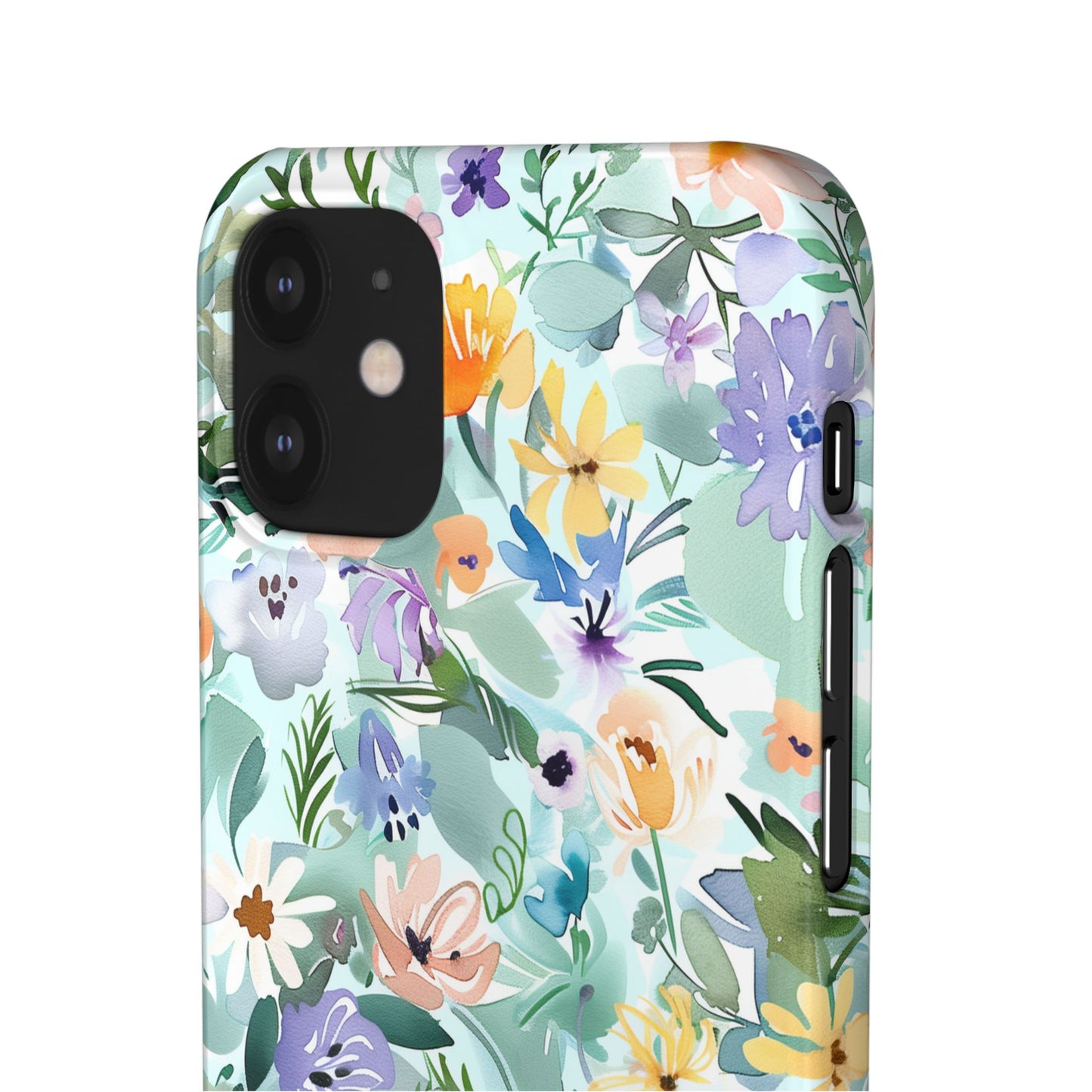 Watercolor Meadow - Slim Phone Case