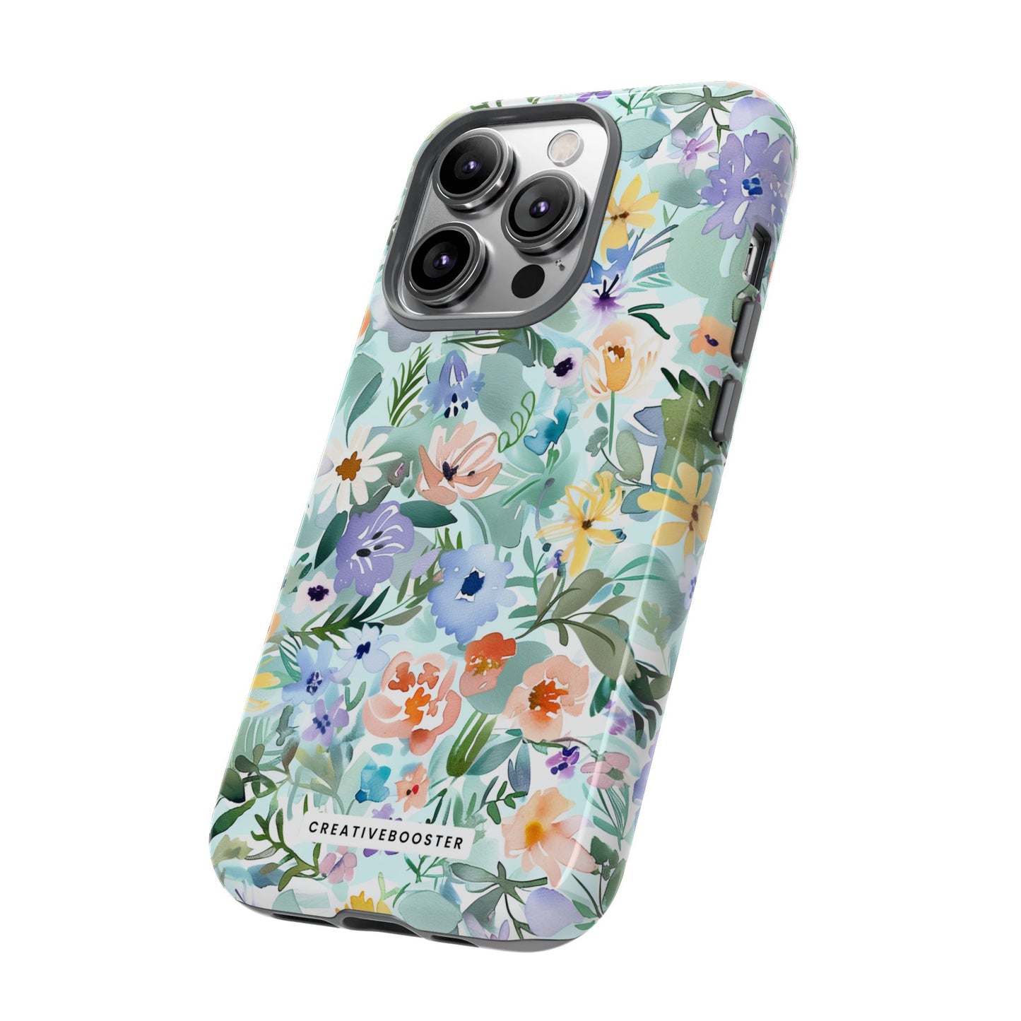 Watercolor Meadow - Tough Phone Case