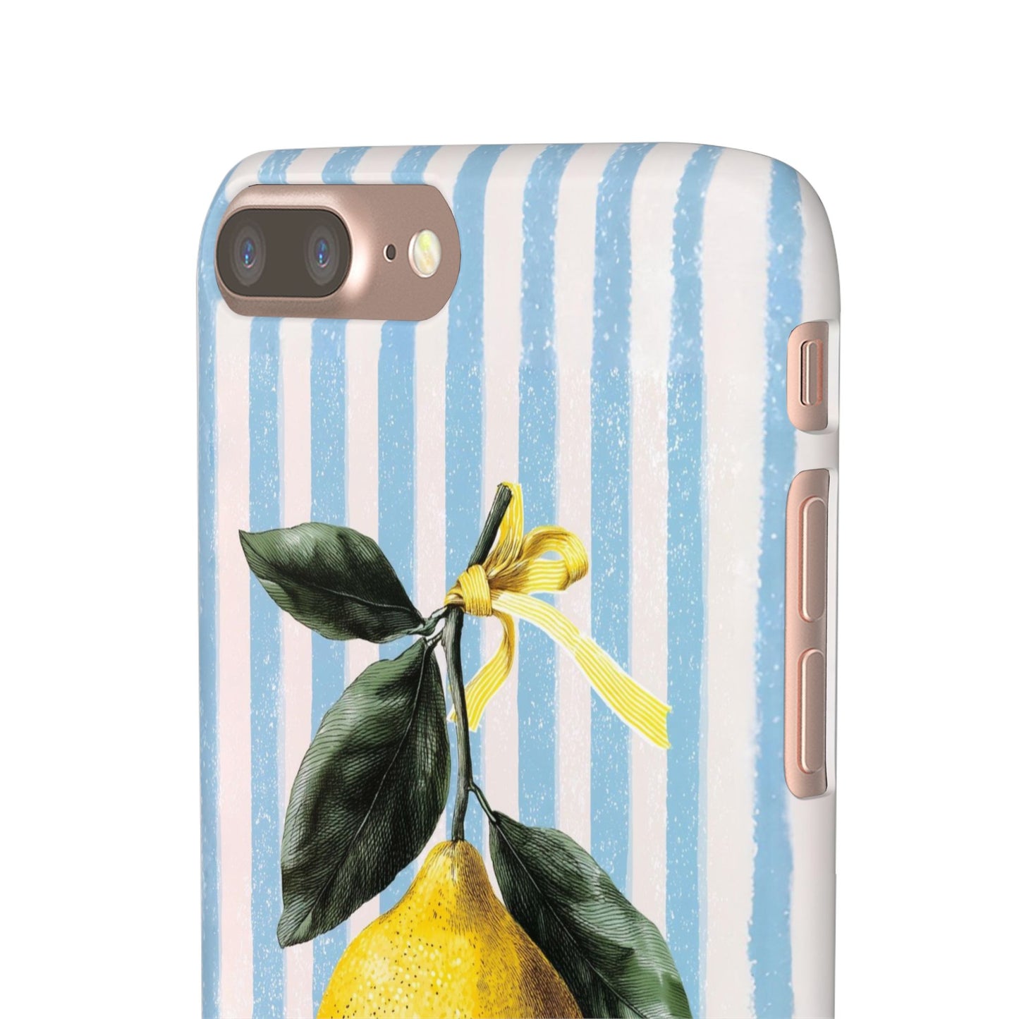 Ribbon Lemon - Slim Phone Case