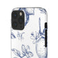 Indigo Sketch - Slim Phone Case