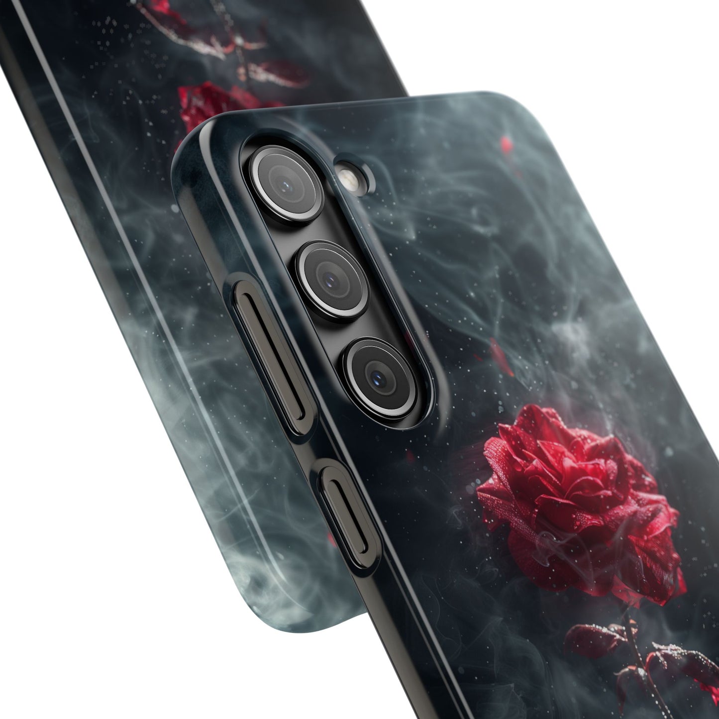 Midnight Rose - Slim Phone Case