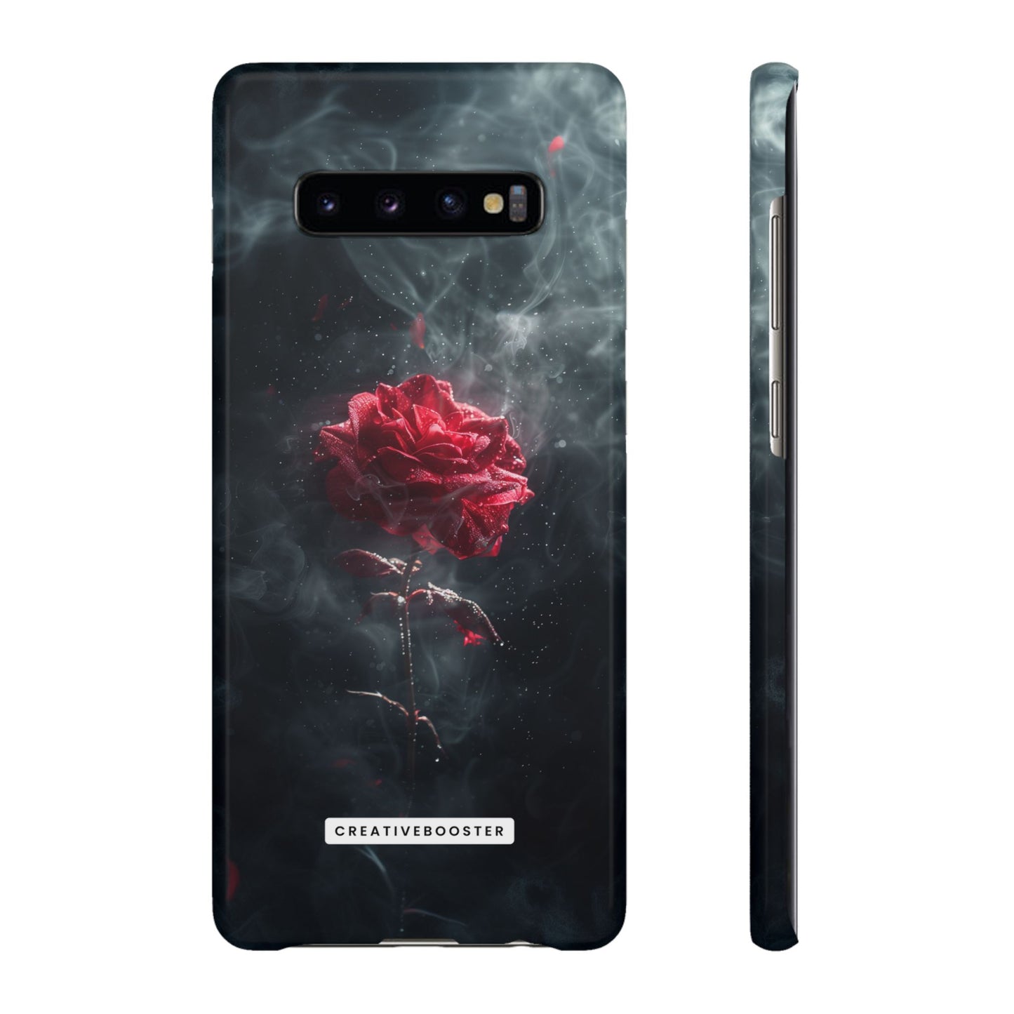 Midnight Rose - Slim Phone Case