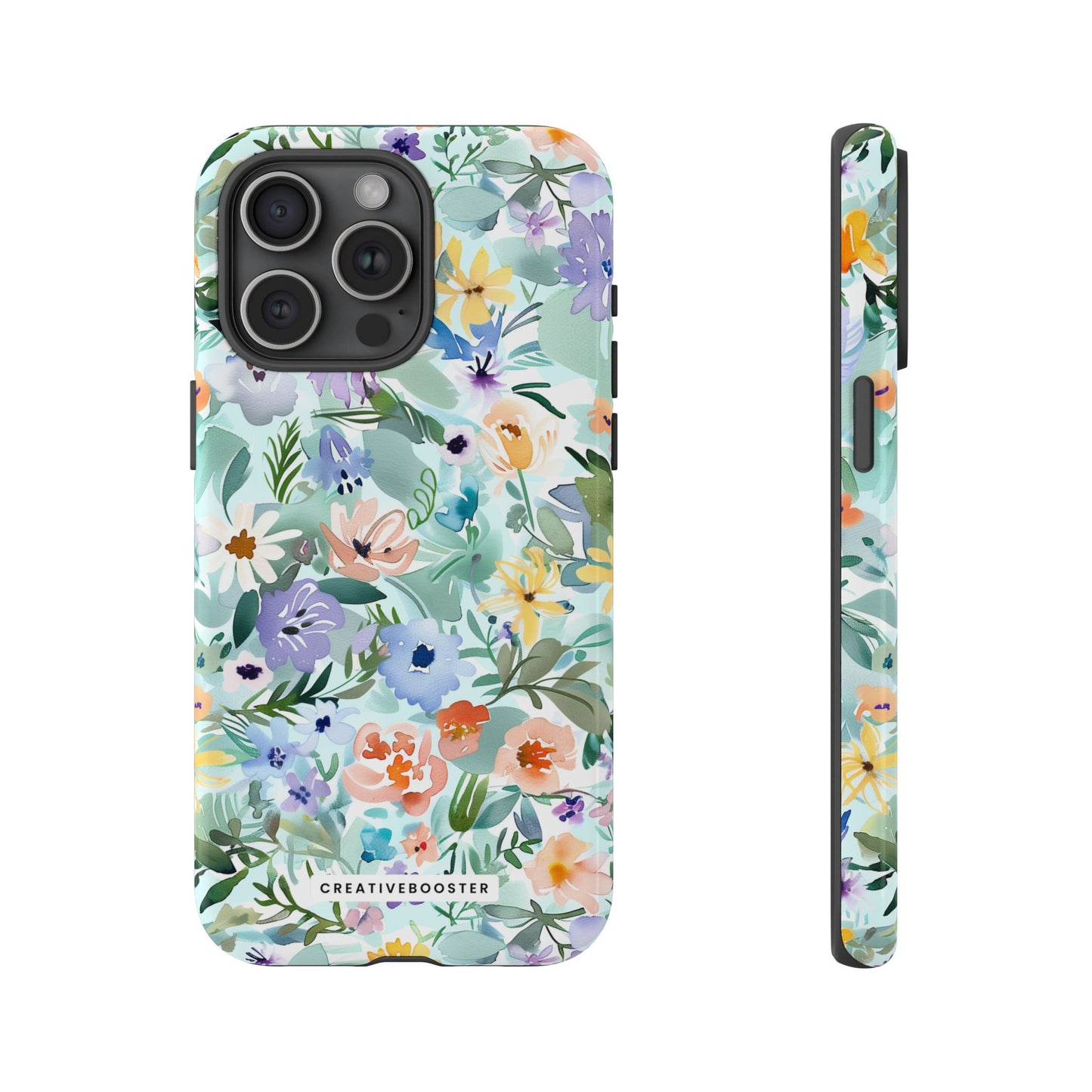 Watercolor Meadow - Tough Phone Case