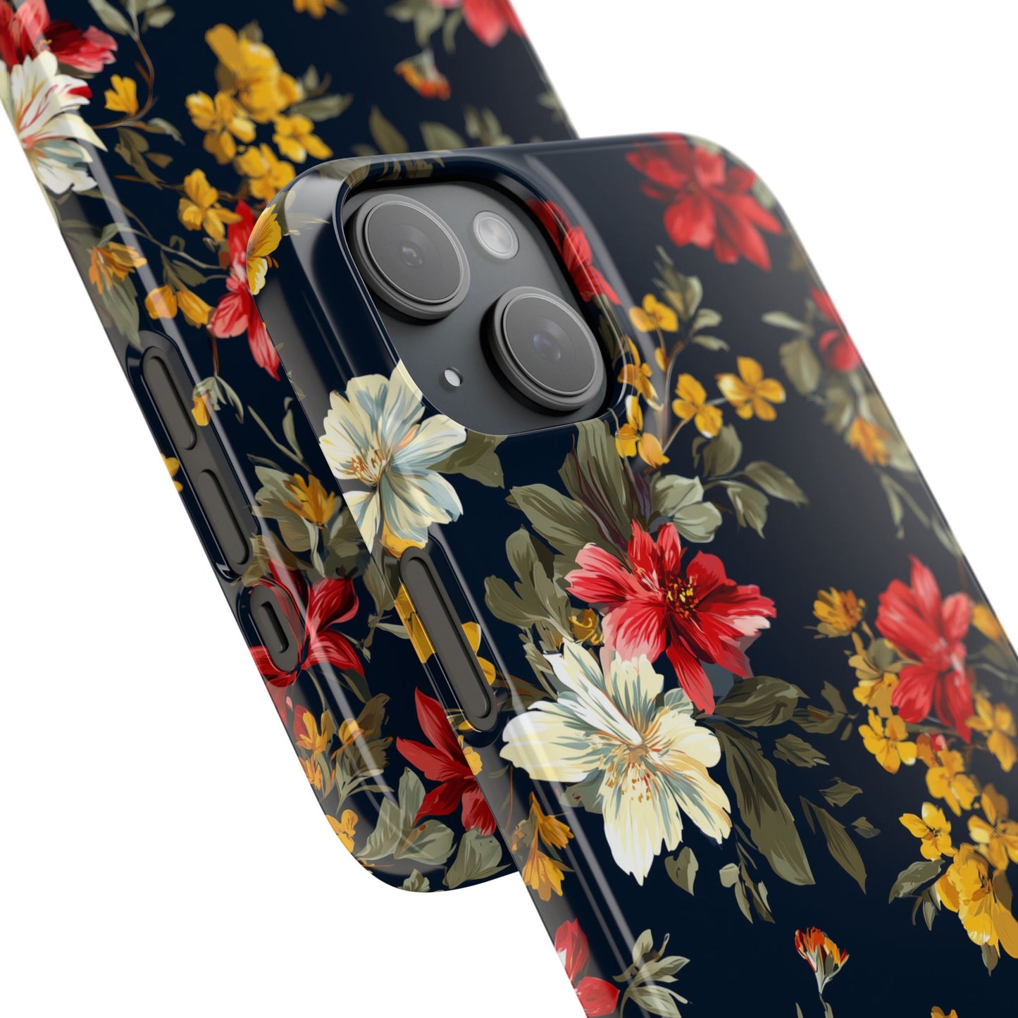 Scarlet Bloom - Slim Phone Case