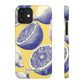Indigo Citrus - Slim Phone Case