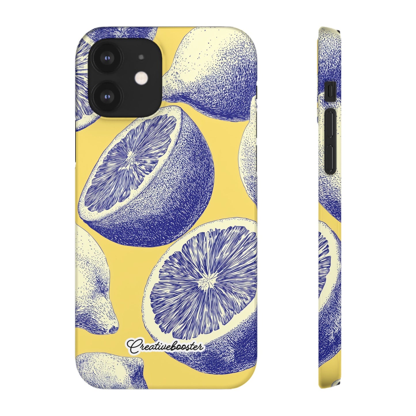 Indigo Citrus - Slim Phone Case