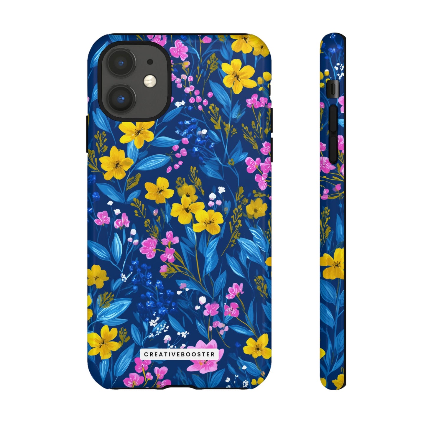 Midnight Petals - Tough Phone Case