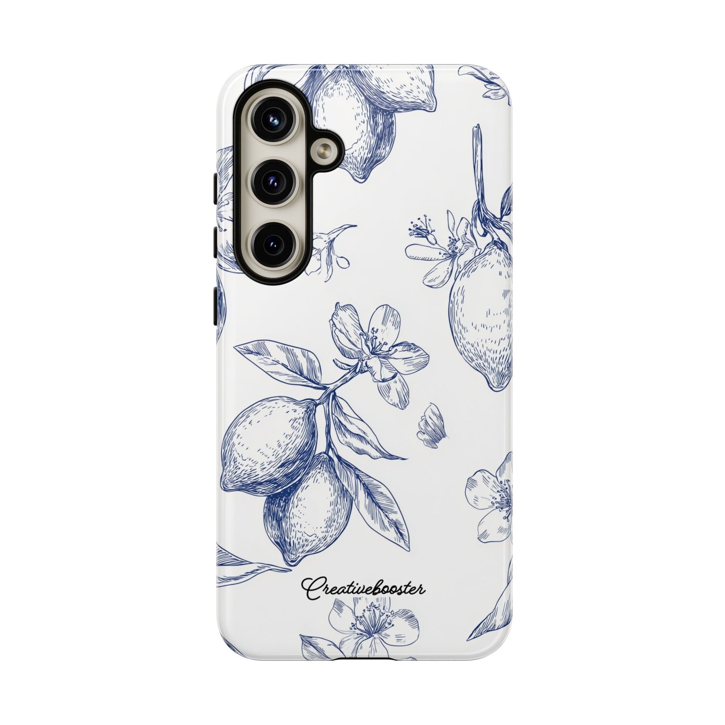 Indigo Sketch - Tough Phone Case