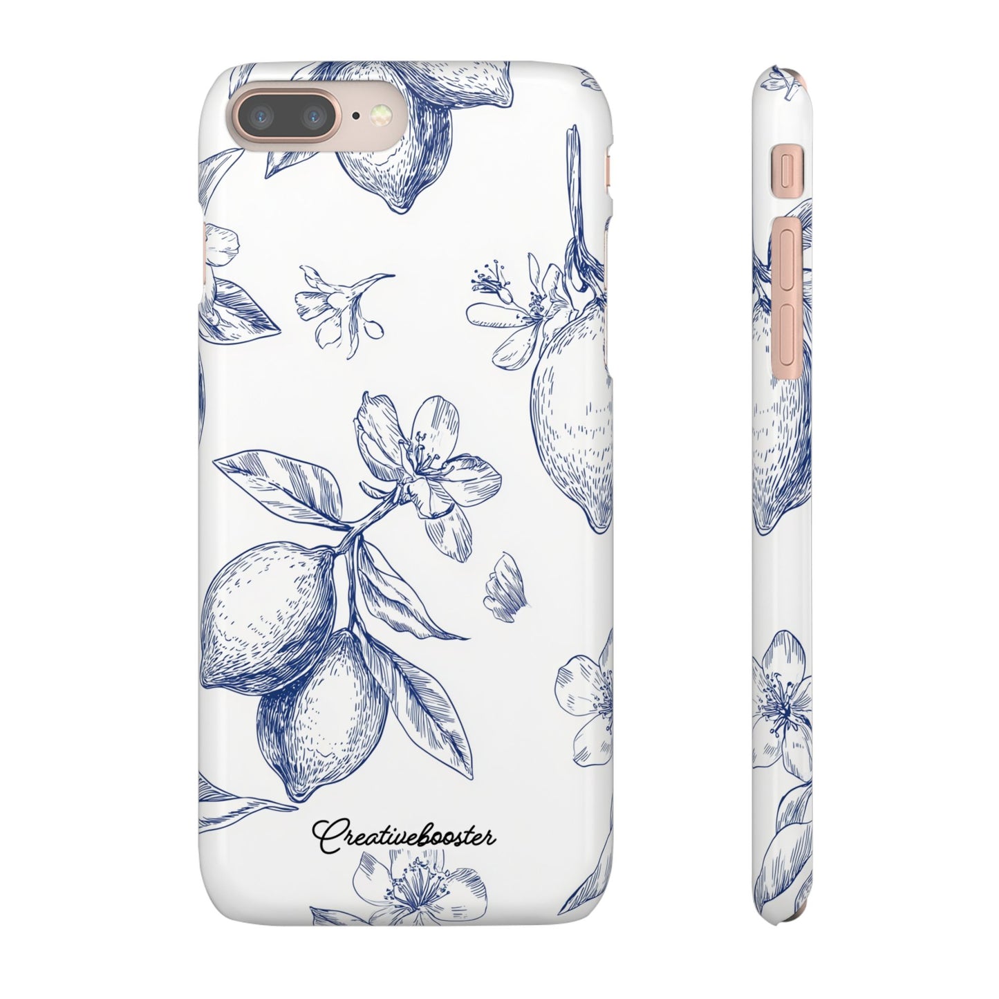 Indigo Sketch - Slim Phone Case