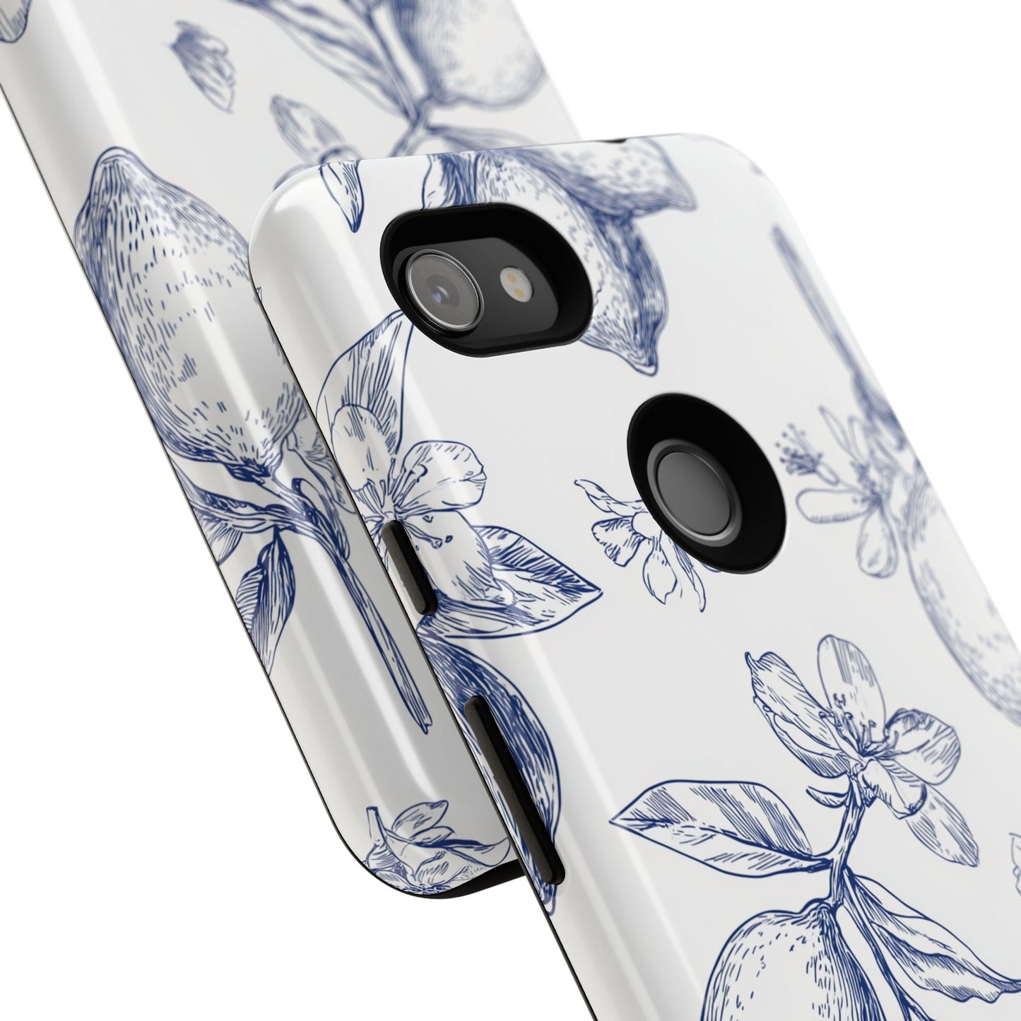 Indigo Sketch - Tough Phone Case