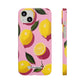 Retro Lemon - Slim Phone Case