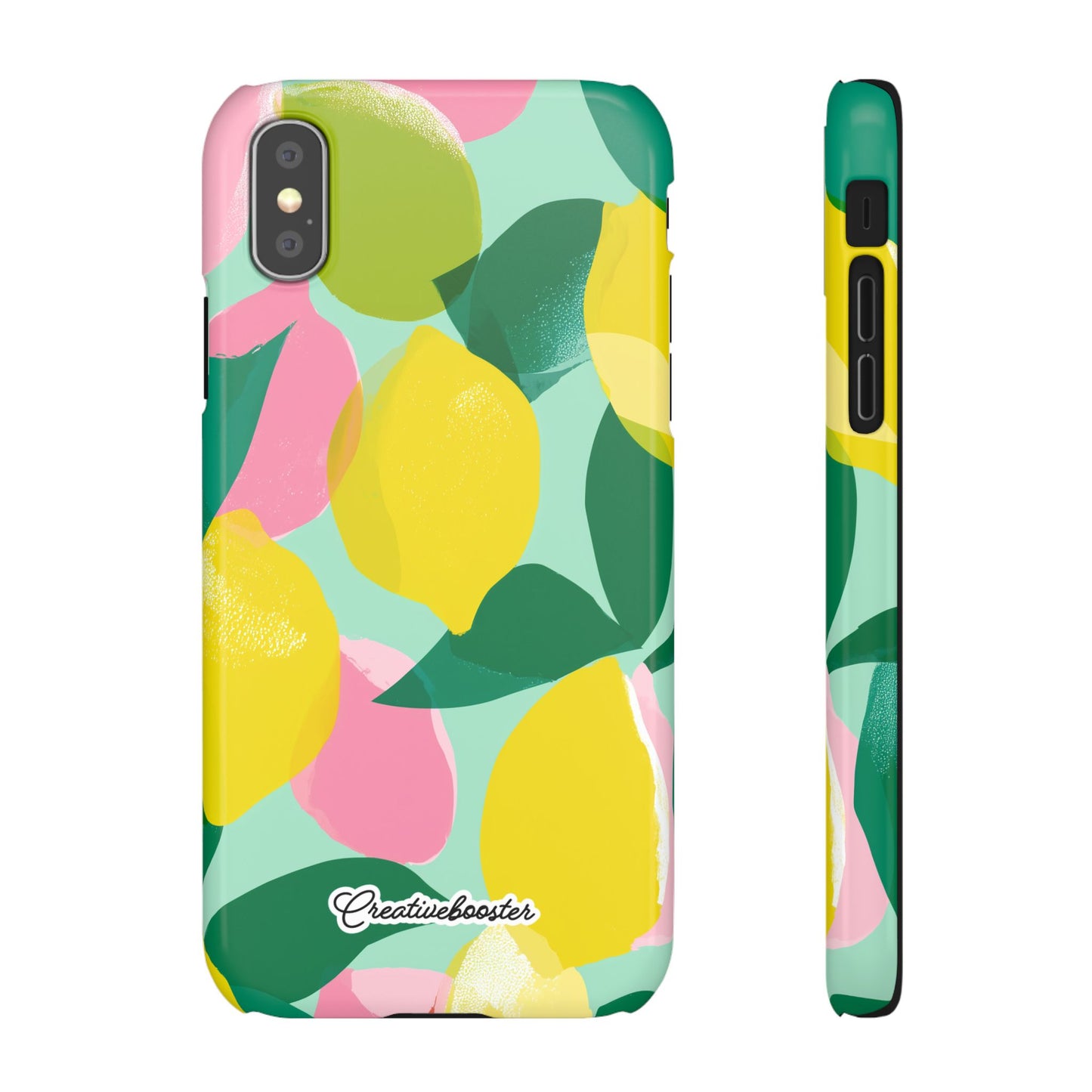 Citrus Bloom - Slim Phone Case