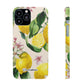 Lemon Blossom - Slim Phone Case