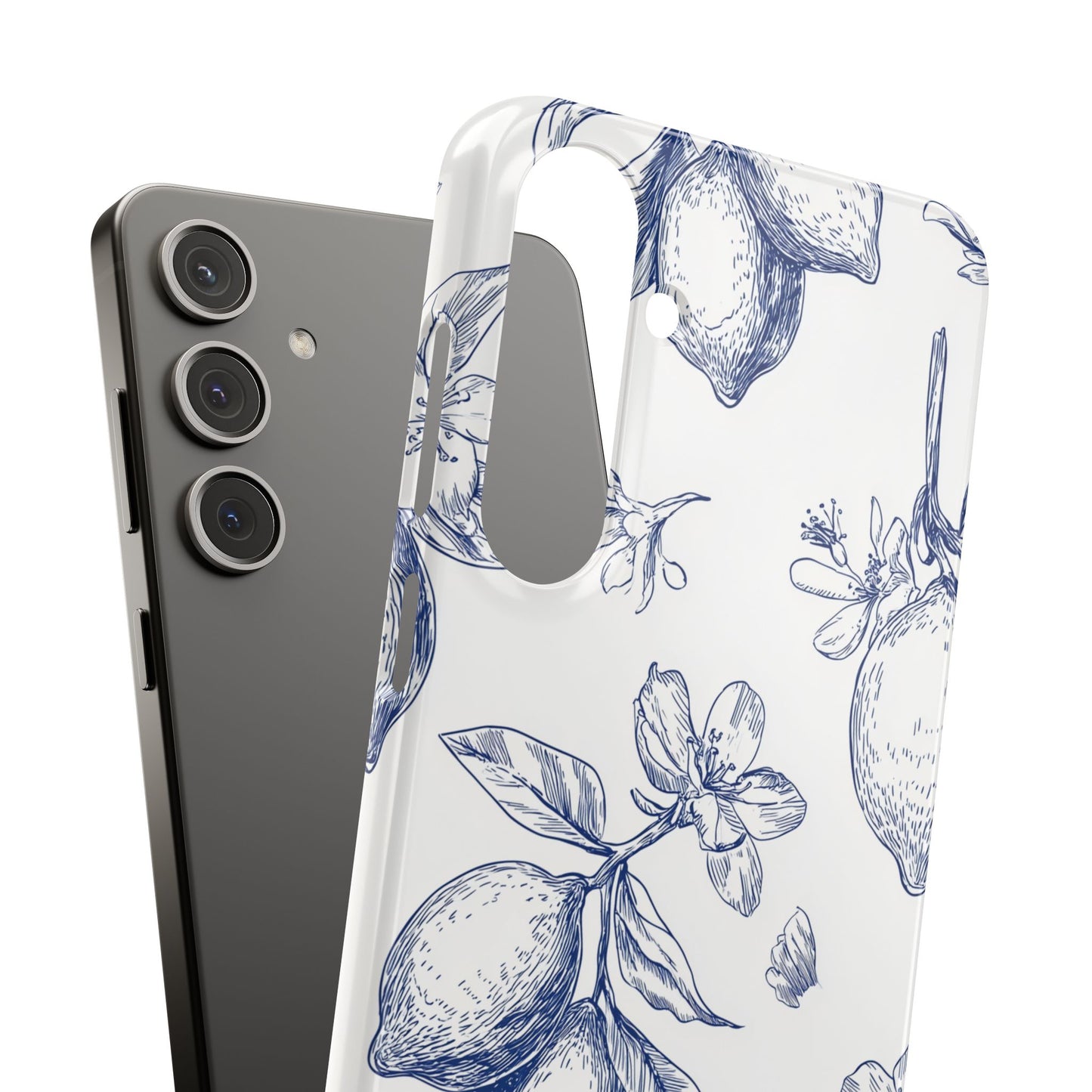 Indigo Sketch - Slim Phone Case