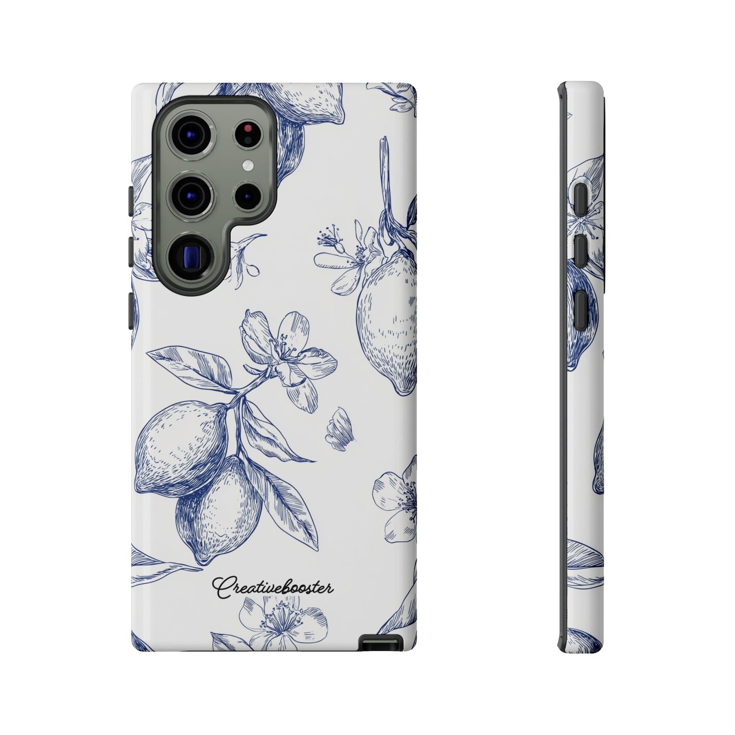 Indigo Sketch - Tough Phone Case