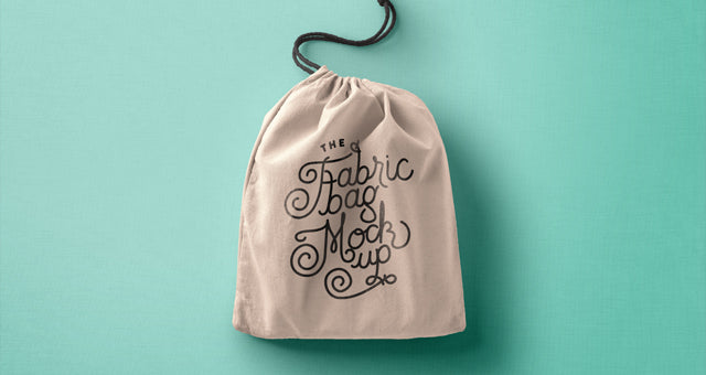 Free Drawstring Psd Bag Mockup