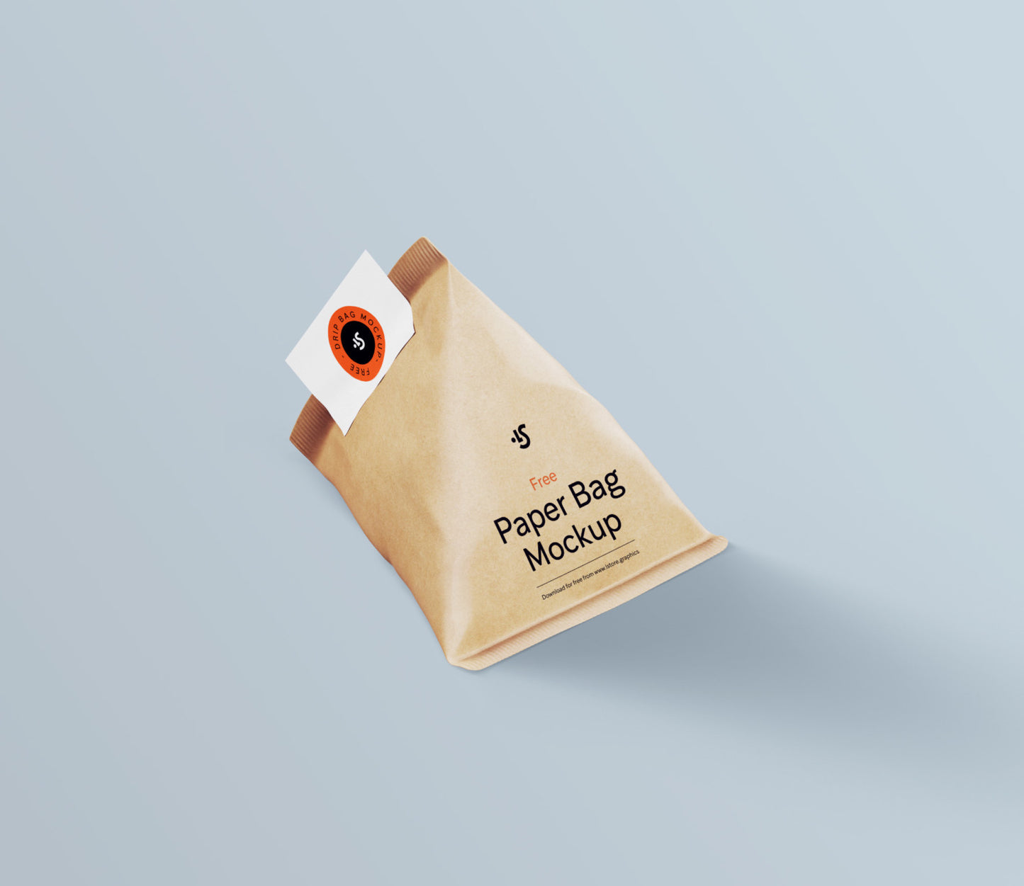 Free Paper Bag Mockup