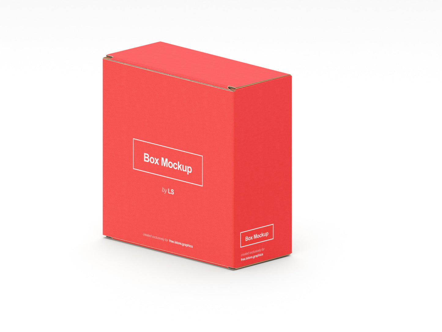 Free 7 Square Box Mockups