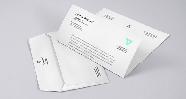 Free Envelope Letter Psd Branding Mockup