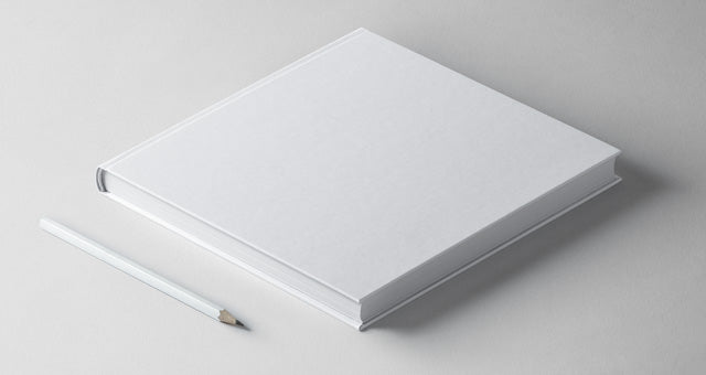 Free Square Psd Hardcover Book Mockup Design