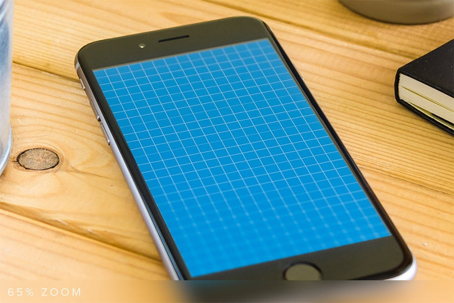 Free Closeup iPhone 6 Mockup