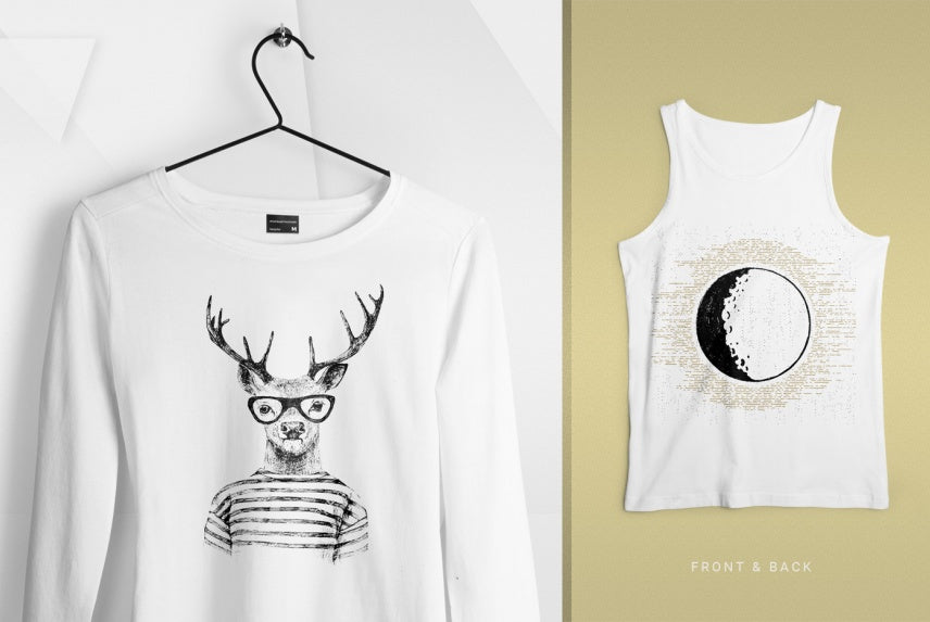 Free Ultimate Apparel Mockup Set (Including T-Shirt Mockups)