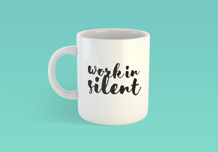 Free White Blank Coffee Mug Mockup