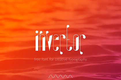 Free Invertor Font