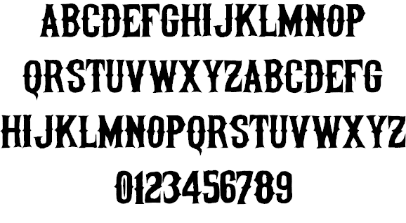 Free Helltown Font