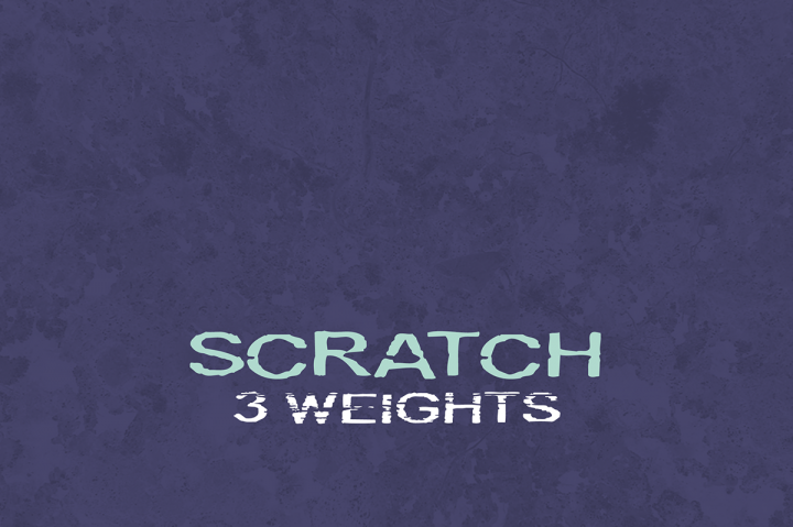 Free LRC type- Scratch Font