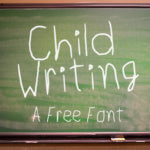 Free Child Writing Font