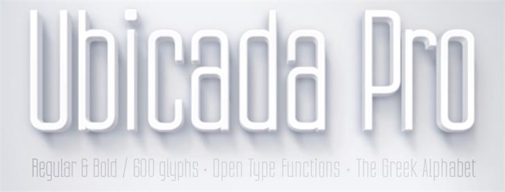 Free Ubicada Font