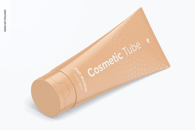 Free 180 Ml Cosmetic Tube Mockup Psd