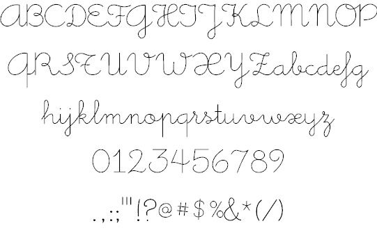 Free Little Days Font