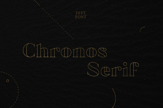 Free Chronos Serif Typeface