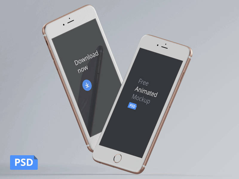 Free Animated iPhone Mockups