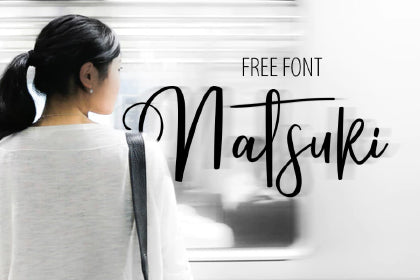 Free Natsuki Script Typeface