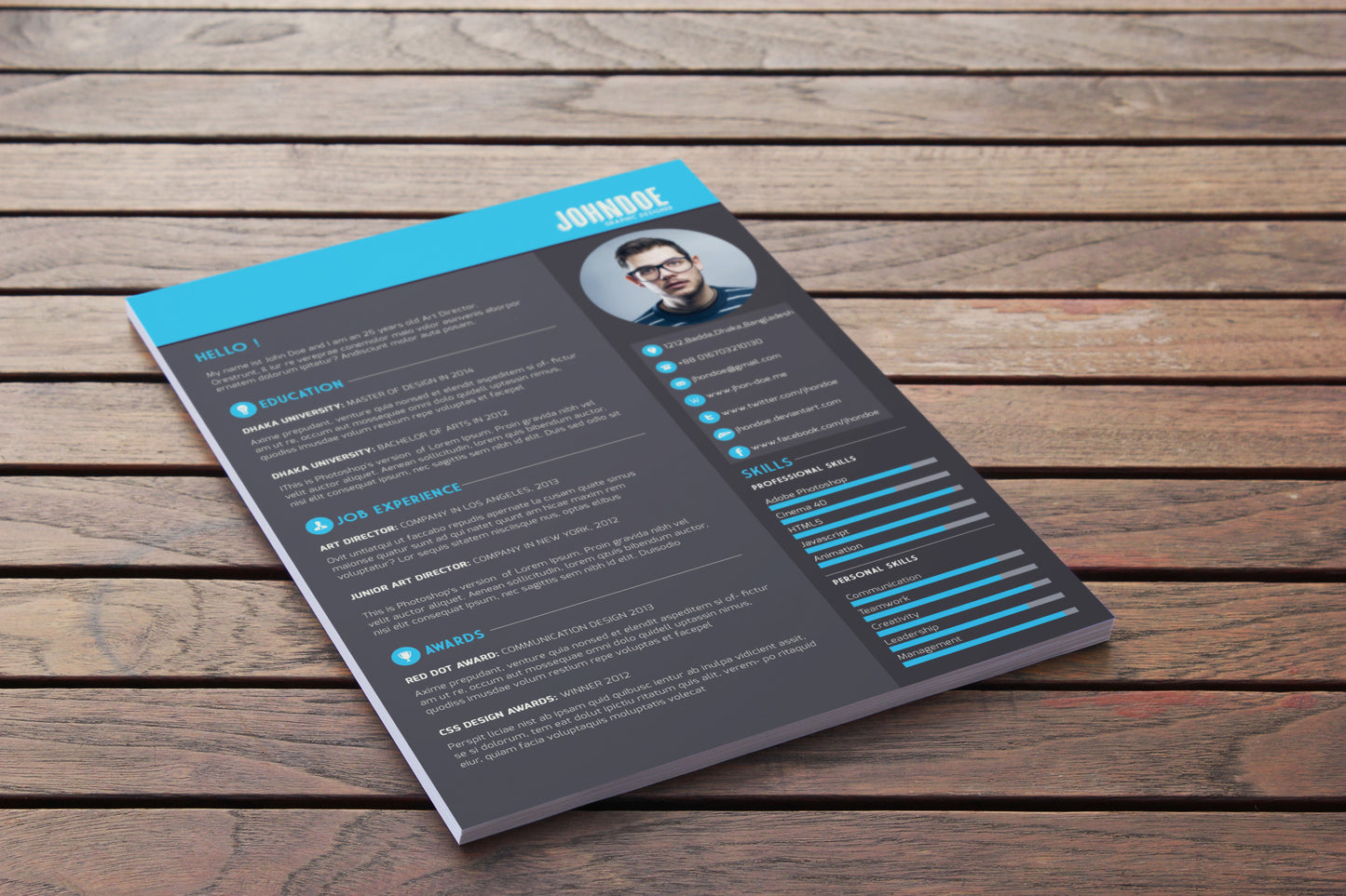 Free Resume Template Download