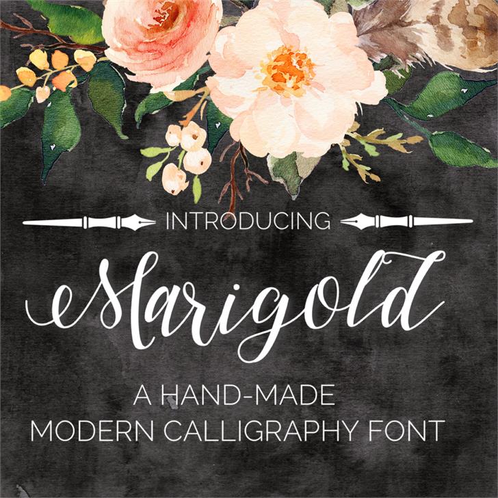 Free Marigold Font