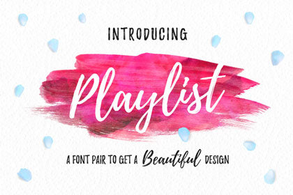 Free Playlist Font