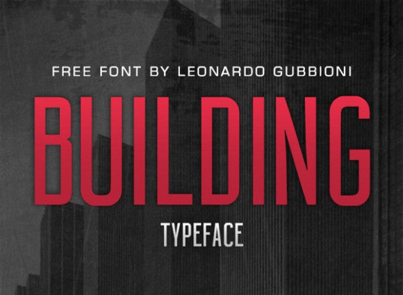 Free Building Font