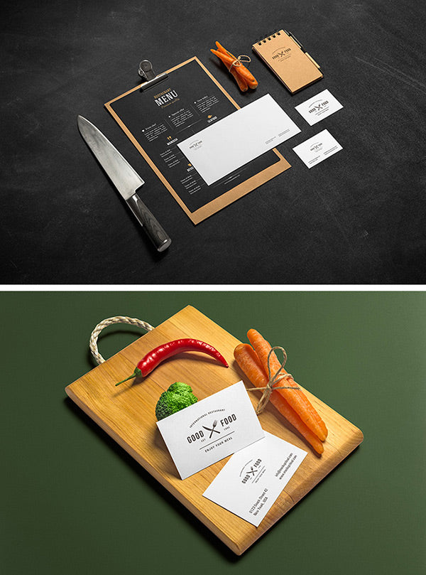 Free 2 Restaurant And Bar Mockups