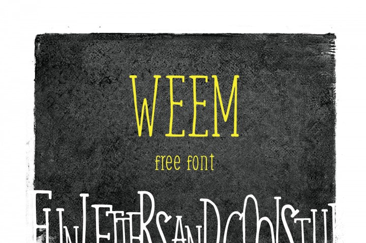 Free Weem Font