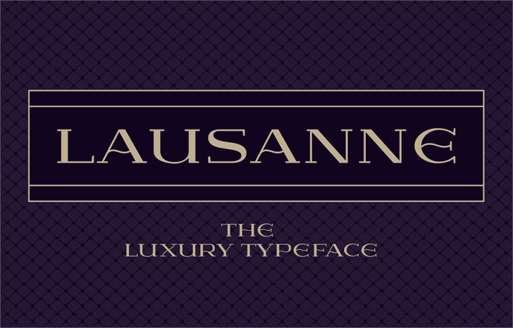 Free Lausanne Font