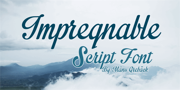 Free Impregnable Font