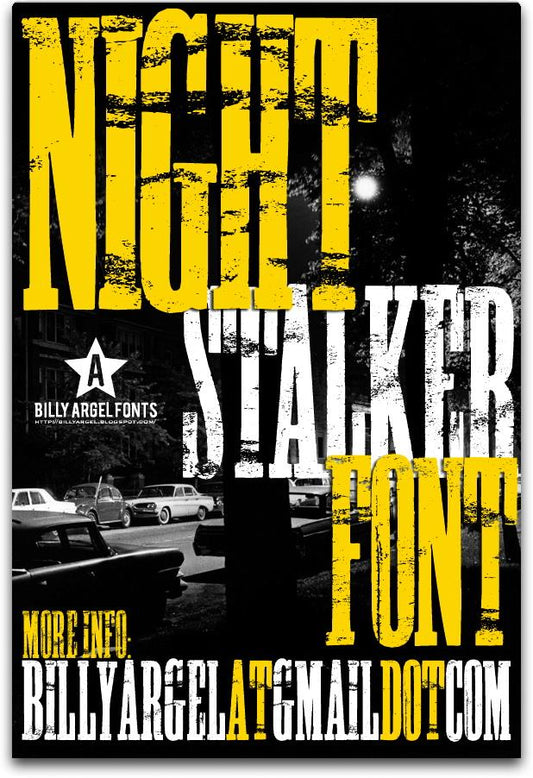 Free NIGHT STALKER Font